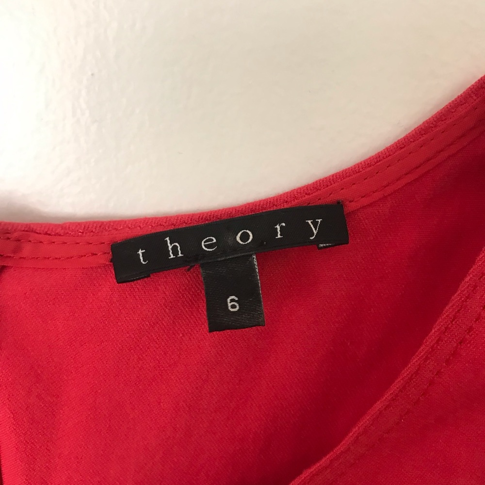 THEORY Red Dress perfect for the office
